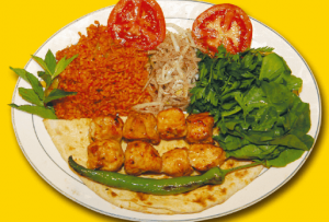 Izgara tavuk tabağı